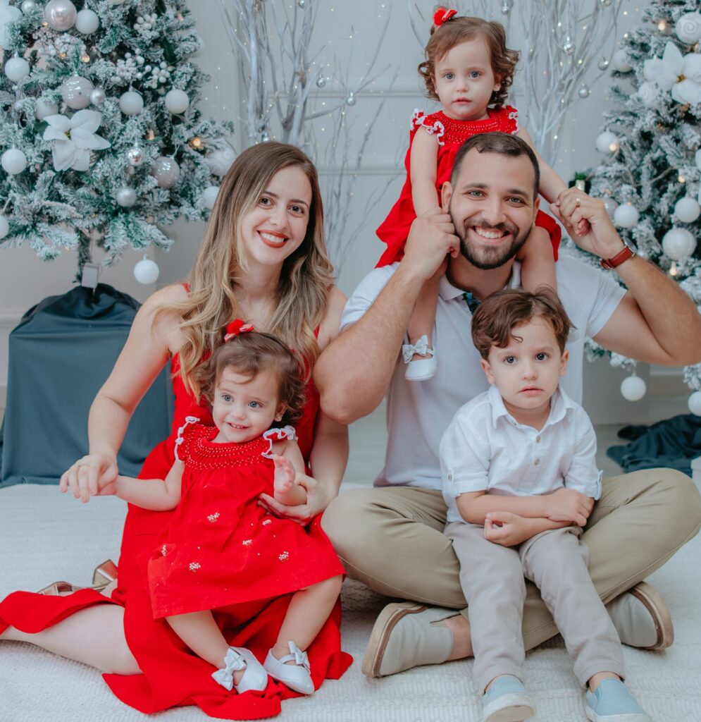 Débora Cantarino, maternidade gemelar